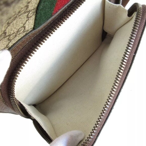 Auth GUCCI GG Marmont Backpack Brown PVC - Picture 8 of 12